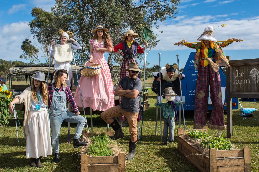 The Kids Big Day Out crew - pic: Kirra Pendergast