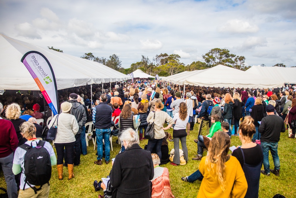 The Feros marquee was every-popular -pic Evan Malcolm