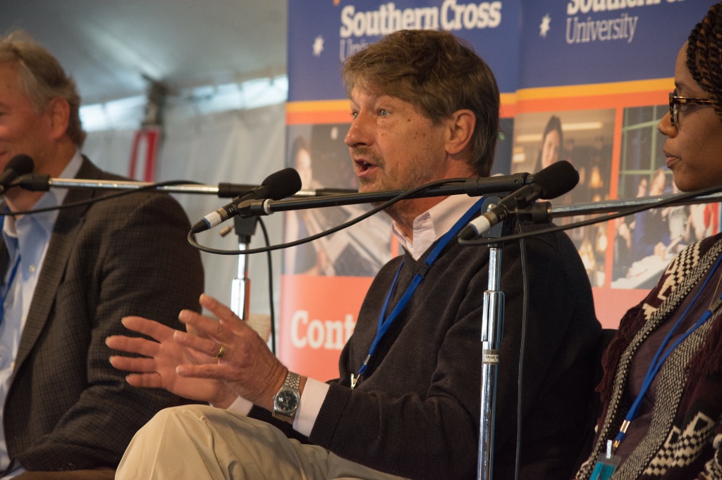 P.J. O'Rourke gives his views on the State of the United States -pic Kirra Pendergast