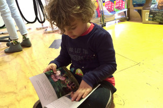 Children benefit not just from reading, but writing stories. Photo: SCU/ Jeanti St Clair