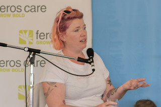 Clementine Ford discusses internet trolls. Pic: Natalie Foord